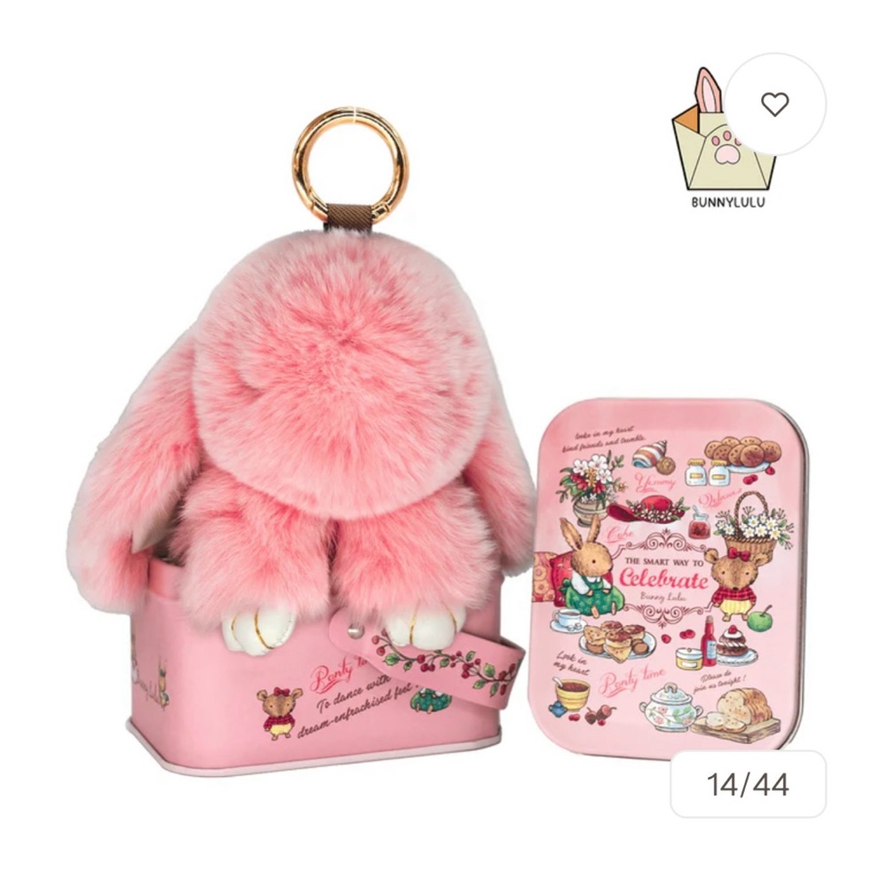 Authentic Bunny LuLu Keychain